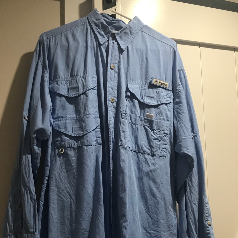 Men’s Long Sleeve Columbia Shirt